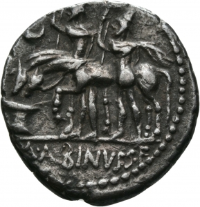 Römische Republik: C. Publicius Malleolus, A. Postumius S(p). Albinus und L. Caecilius C. f. Metellus